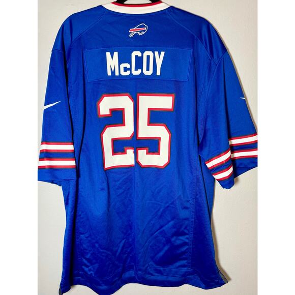 Buffalo Bills LeSean “Shady” McCoy #25 Blue Nike On Field Jersey Sz XXL - Picture 10 of 13